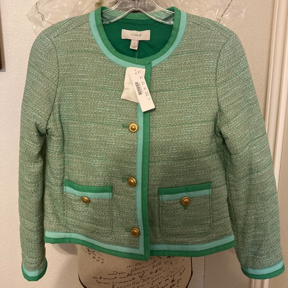 Brand New J. CREW Tweed Blazer